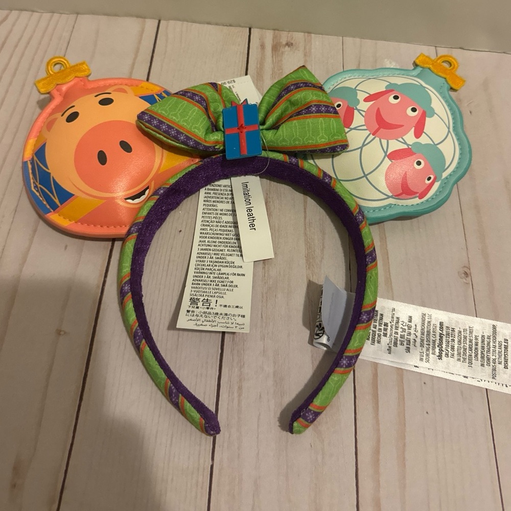 Toy Story Christmas ornament Disney ears NWT